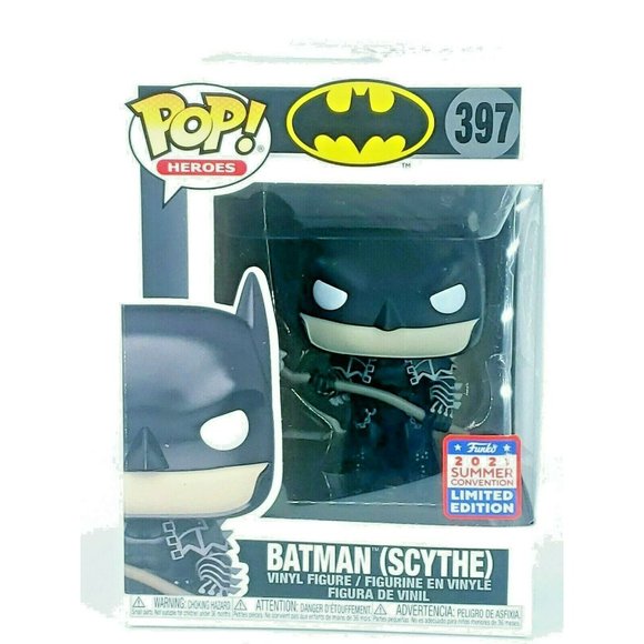 Funko 397 BATMAN (SCYTHE) 2021 Summer Convention Exclusive Limited Edition MINT - Picture 2 of 8